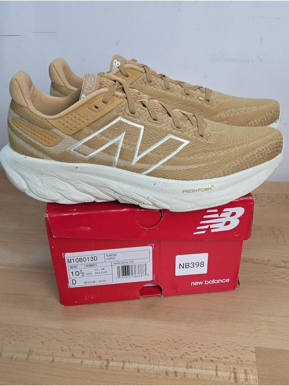 New Balance Fresh Foam Sneakers - Tan Size 10.5 Men 1080